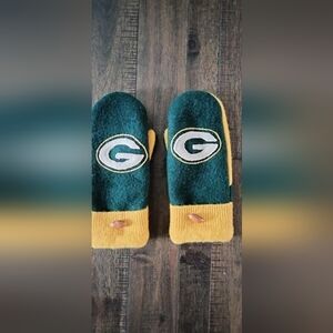 Green Bay Packers Wool Mittens